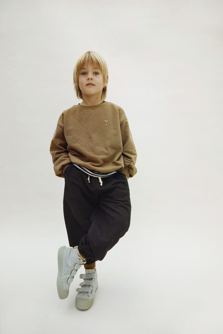 Gray Label Dropped Shoulder Sweater GOTS - Woody