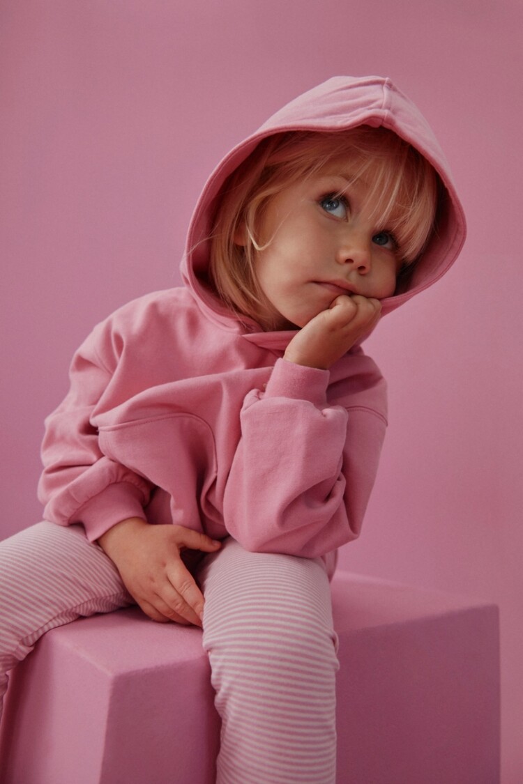 Gray Label Hoodie GOTS - Bubblegum
