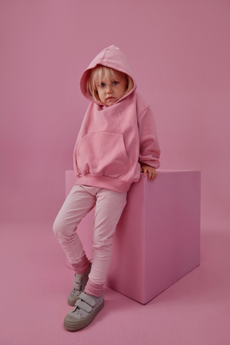Gray Label Hoodie GOTS - Bubblegum