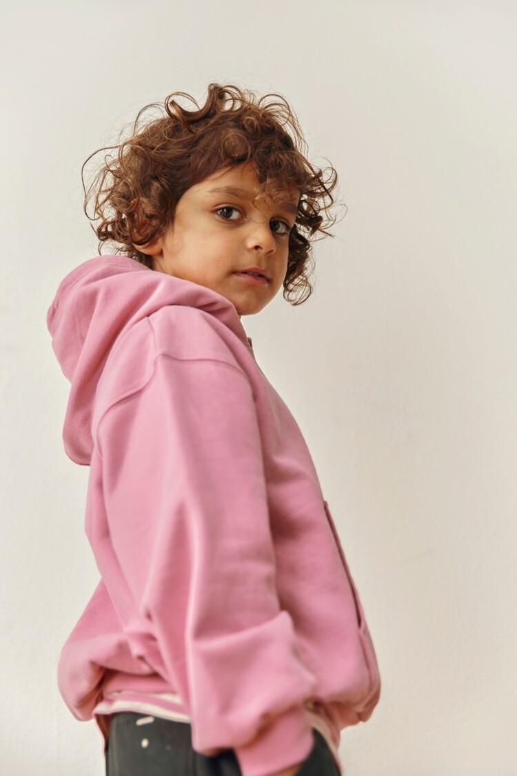 Gray Label Hoodie GOTS - Bubblegum