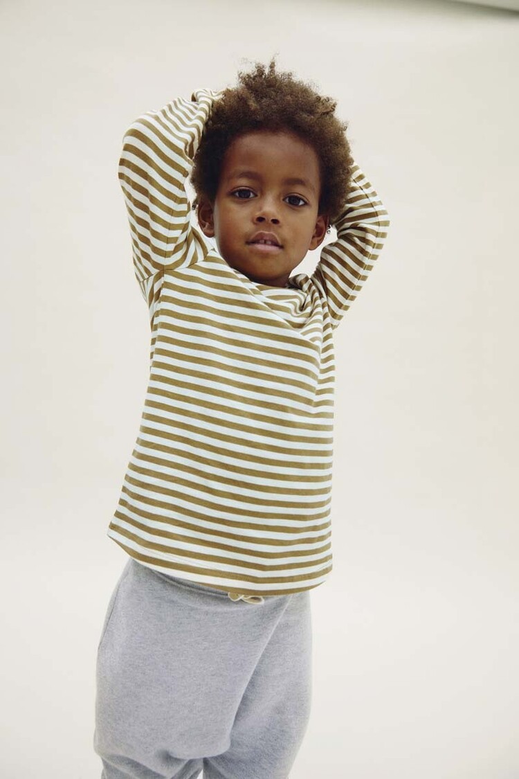 Gray Label L/S Tee GOTS - Woody - Cream