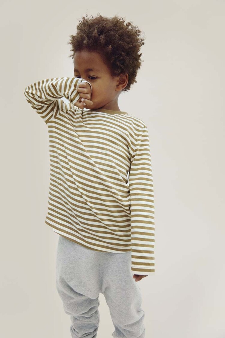 Gray Label L/S Tee GOTS - Woody - Cream