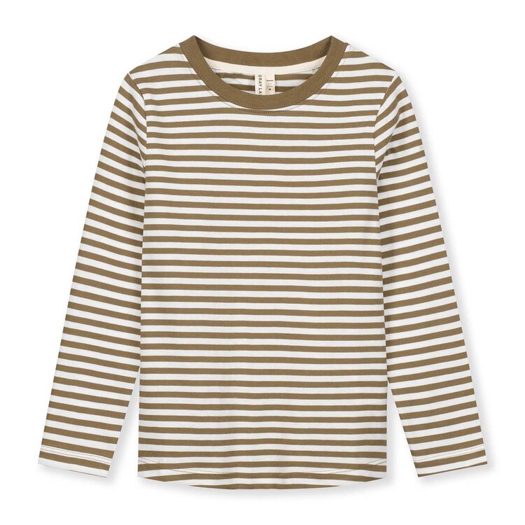 Gray Label L/S Tee GOTS - Woody - Cream