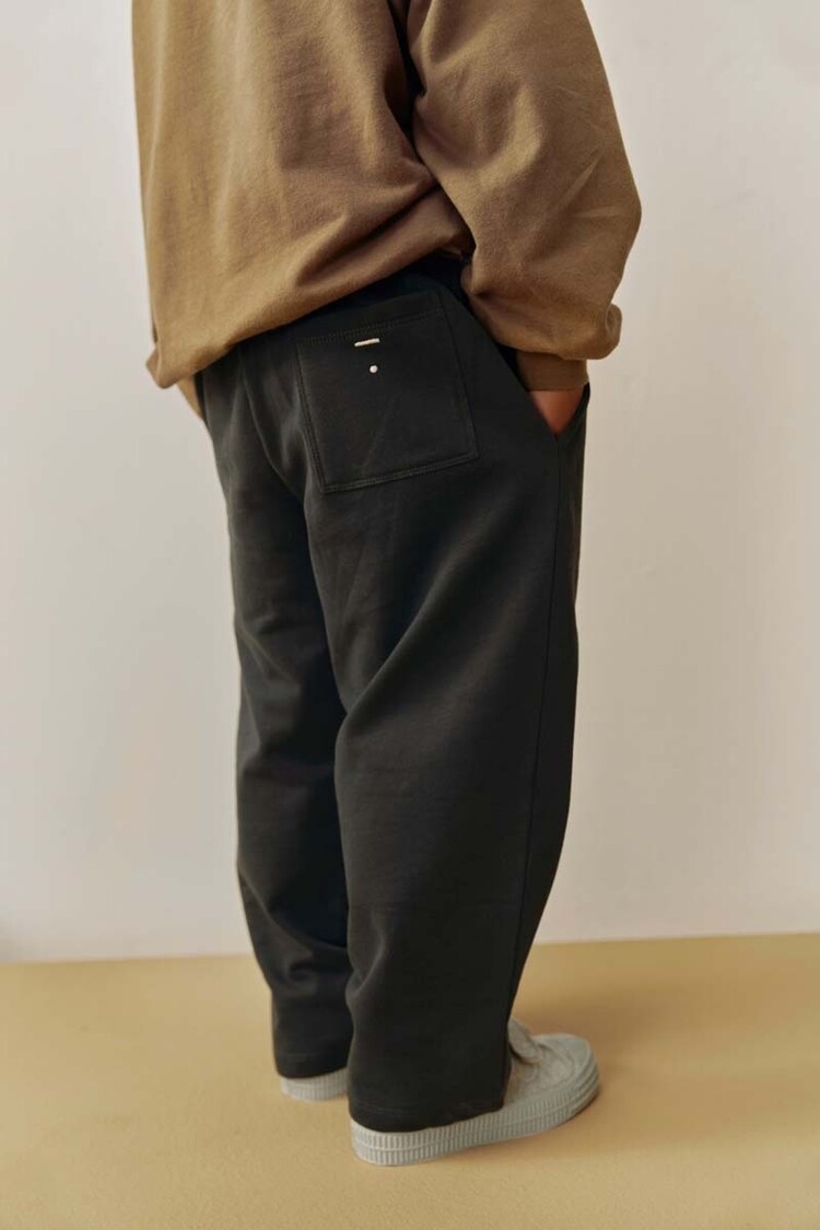 Gray Label Baggy Oversized Trousers GOTS - Pirate Black
