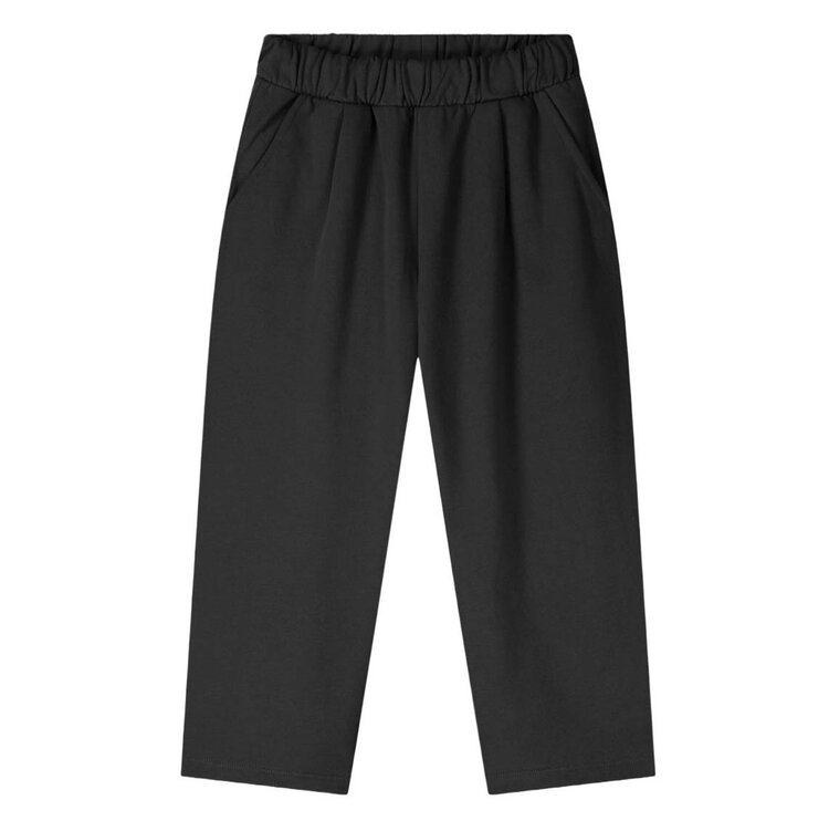 Gray Label Baggy Oversized Trousers GOTS - Pirate Black