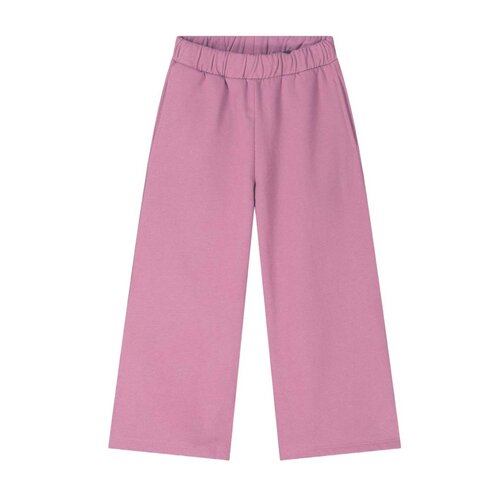 Gray Label Straight Pants with Slit GOTS - Bubblegum