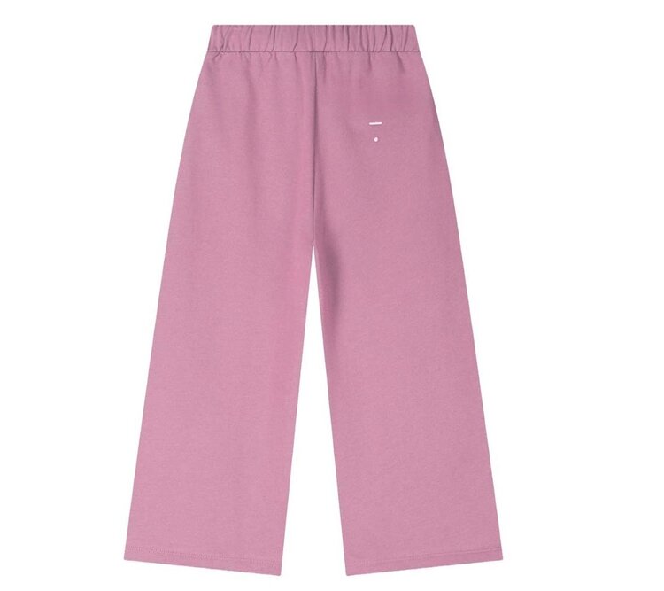 Gray Label Straight Pants with Slit GOTS - Bubblegum