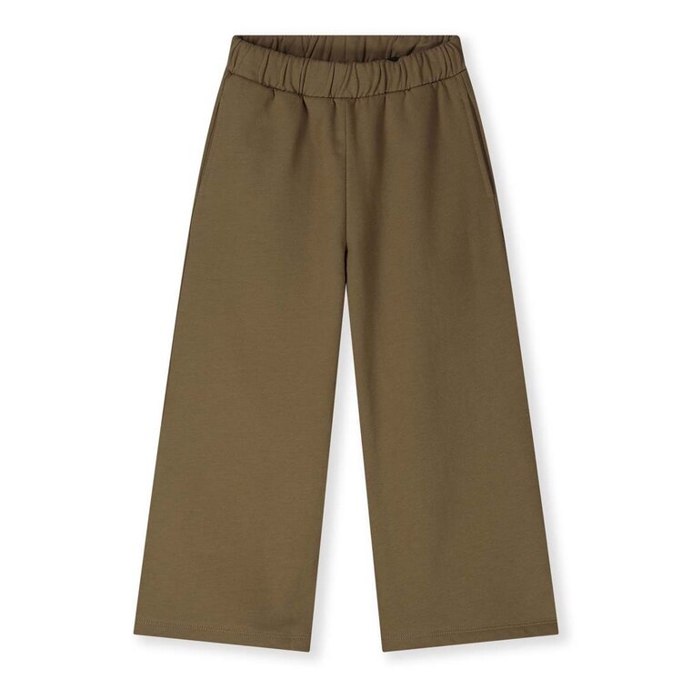 Gray Label Straight Pants with Slit GOTS - Woody