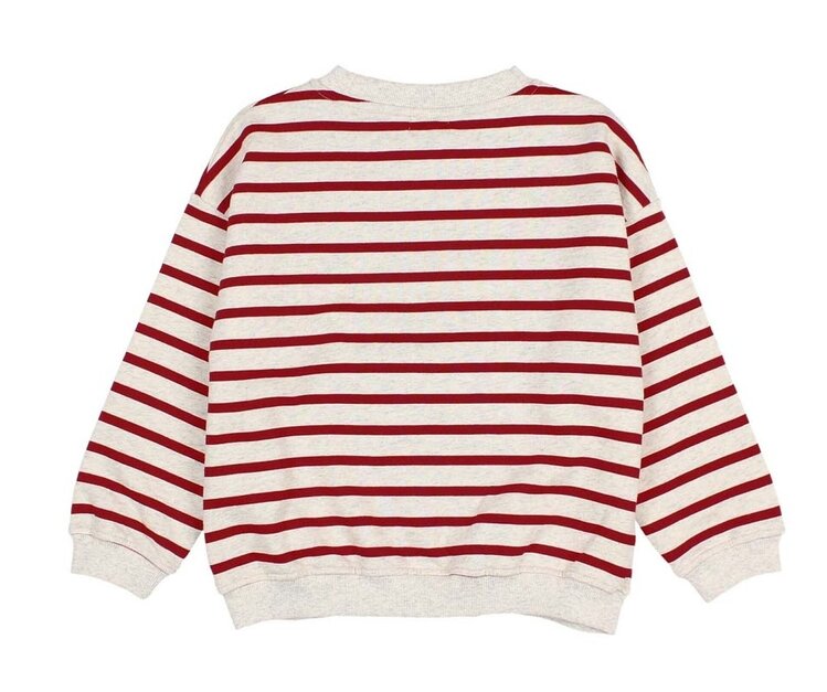 Buho Sailor Sweatshirt - Cherry