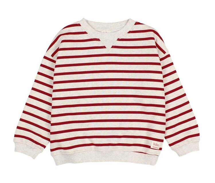 Buho Sailor Sweatshirt - Cherry