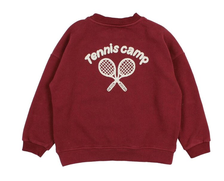 Buho Tennis Sweatshirt - Pomegranate