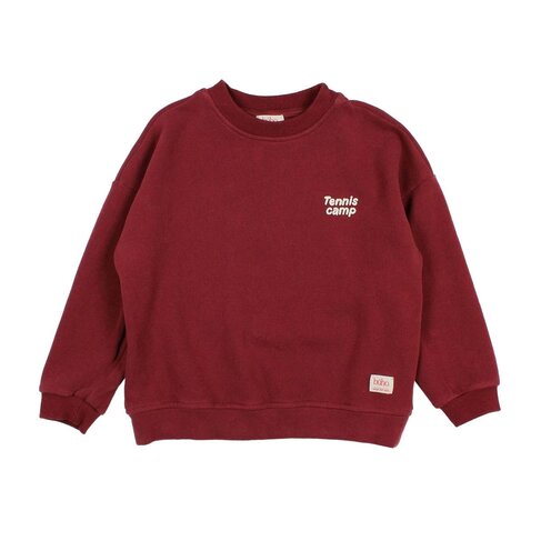 Buho Tennis Sweatshirt - Pomegranate