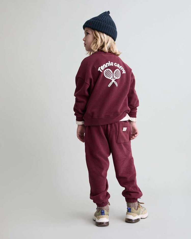 Buho Tennis Sweatshirt - Pomegranate