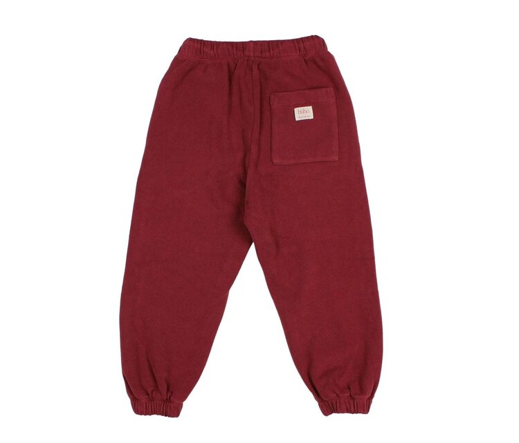 Buho Soft Fleece Jogger - Pomegranate