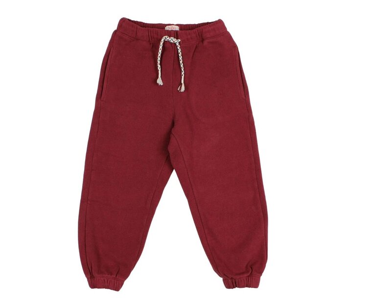 Buho Soft Fleece Jogger - Pomegranate
