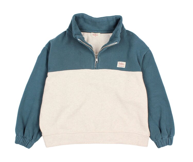 Buho Soft Zip Sweatshirt - Harbour