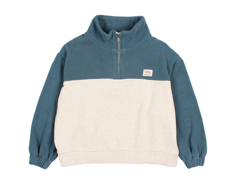 Buho Soft Zip Sweatshirt - Harbour