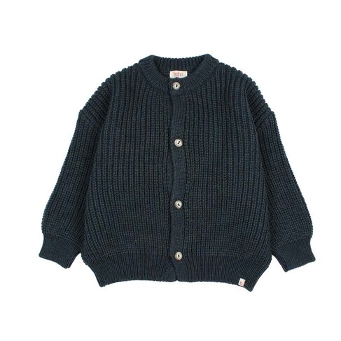 Buho Soft Knit Cardigan - Whale
