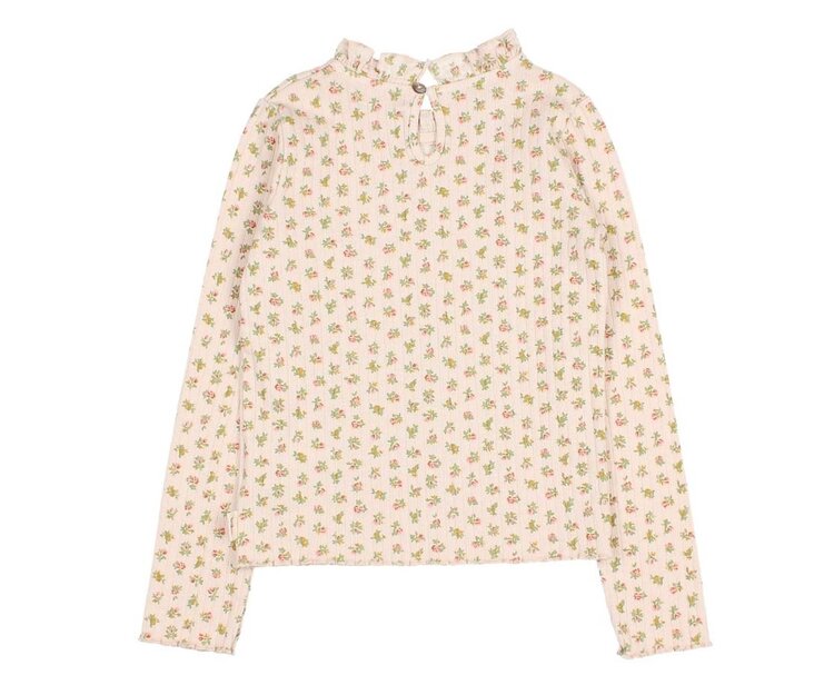 Buho Cottage Rib T-shirt - Cream Pink