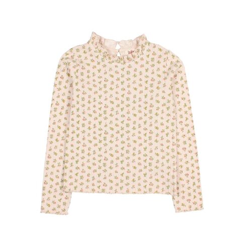 Buho Cottage Rib T-shirt - Cream Pink