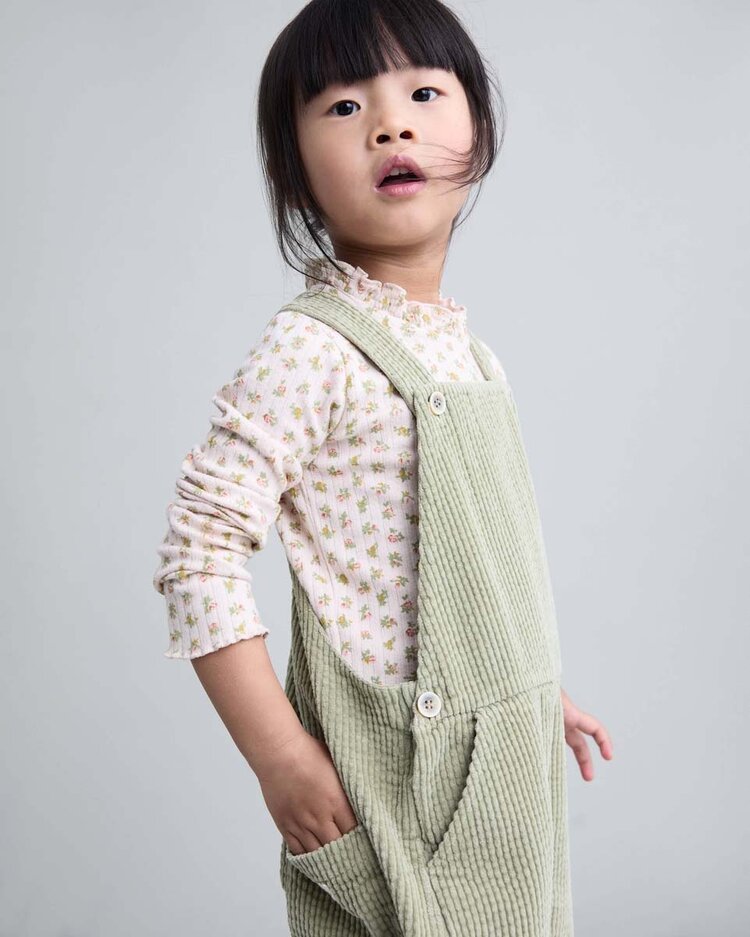 Buho Cottage Rib T-shirt - Cream Pink