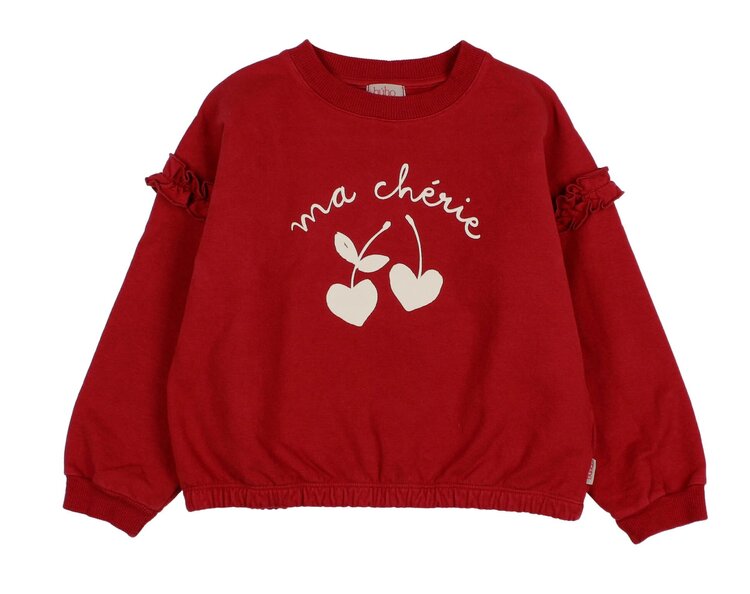 Buho Cherie Sweatshirt - Cherry