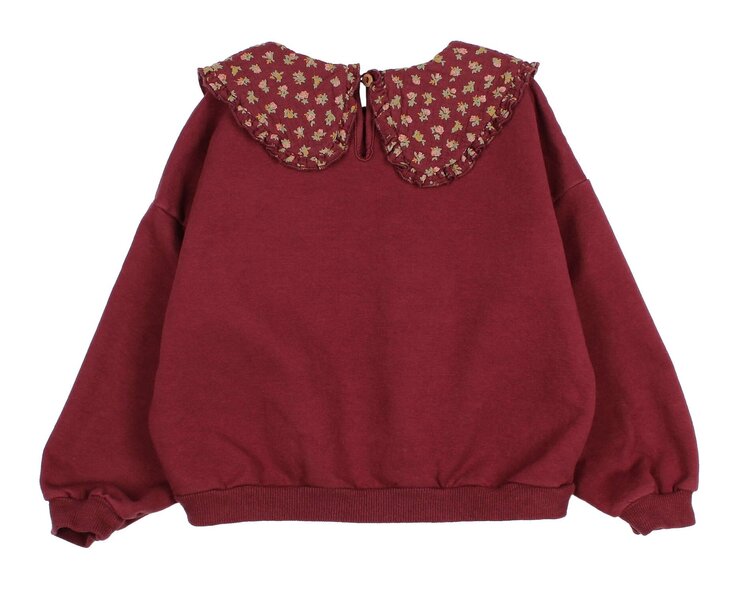 Buho Cottage Sweatshirt - Pomegranate