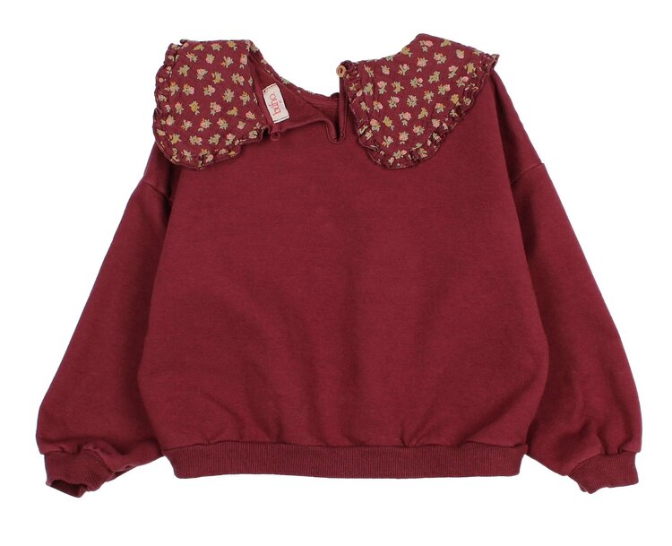 Buho Cottage Sweatshirt - Pomegranate
