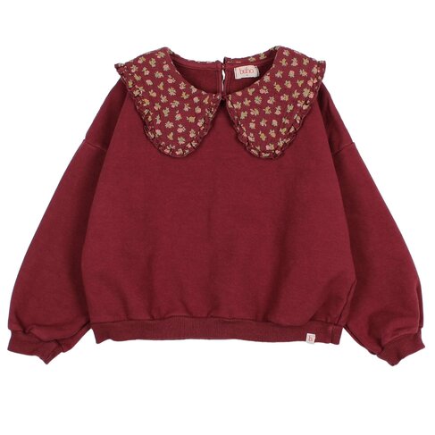 Buho Cottage Sweatshirt - Pomegranate