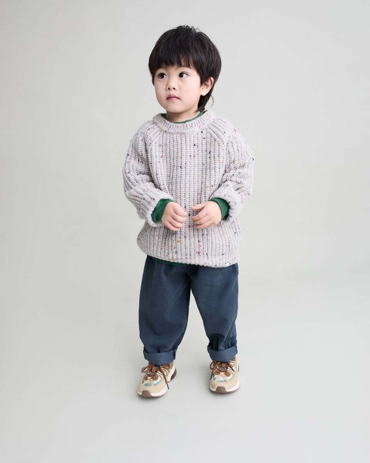 Buho Drill Pants - Whale