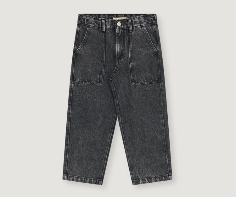 The New Society TNS Denim Baggy Pant Moonless Night