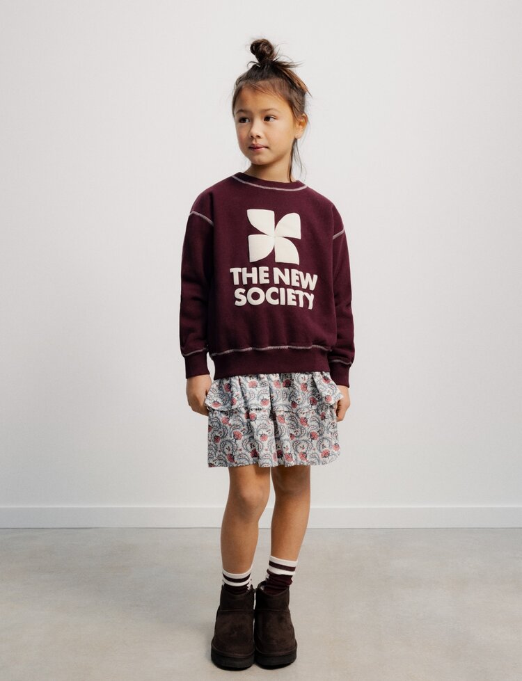 The New Society TNS Logo Sweatshirt Winetasting