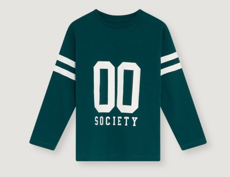 The New Society Spark T-Shirt Dark Sea