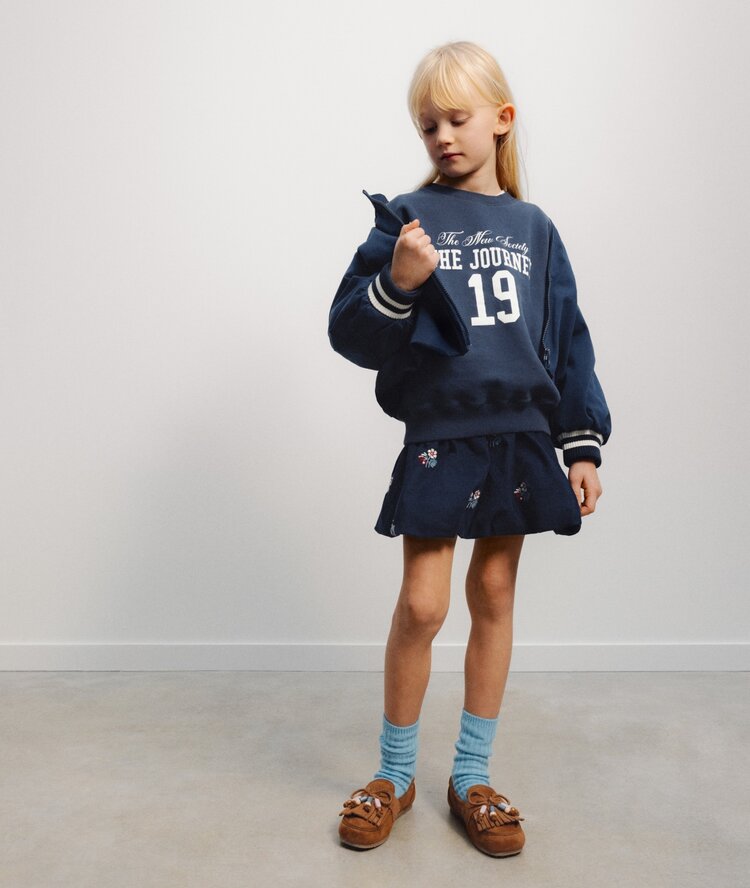 The New Society Eris Sweatshirt Black Iris