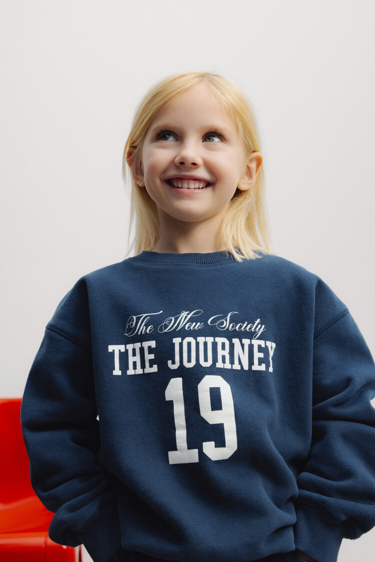 The New Society Eris Sweatshirt Black Iris
