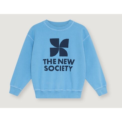 The New Society TNS Logo Sweatshirt Cyaneus