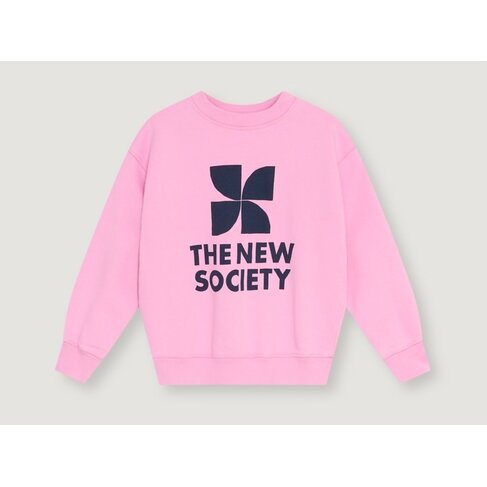 The New Society TNS Logo Sweatshirt Lilac Chiffon