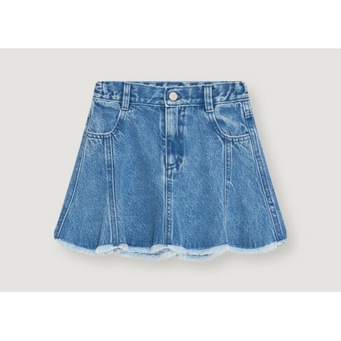The New Society Ridge Denim Skirt