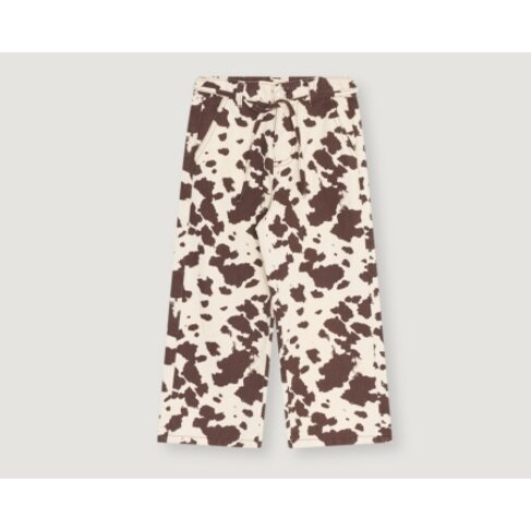 The New Society Dakota Trouser Cow Print