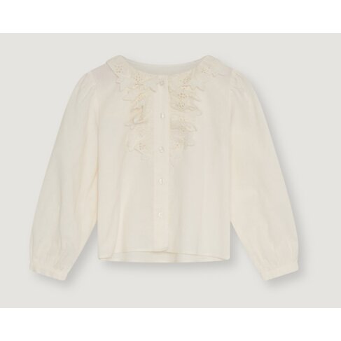 The New Society Soleil Blouse Whisper White