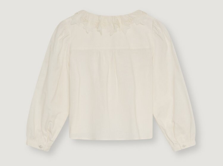 The New Society Soleil Blouse Whisper White