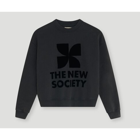 The New Society TNS Logo Teen Sweatshirt Moonless Night