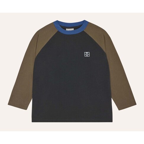 The Campamento Grey Color Block Tshirt