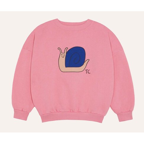 The Campamento Snail Pink Sweatshirt