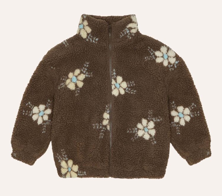 The Campamento Flowers Teddy Jacket