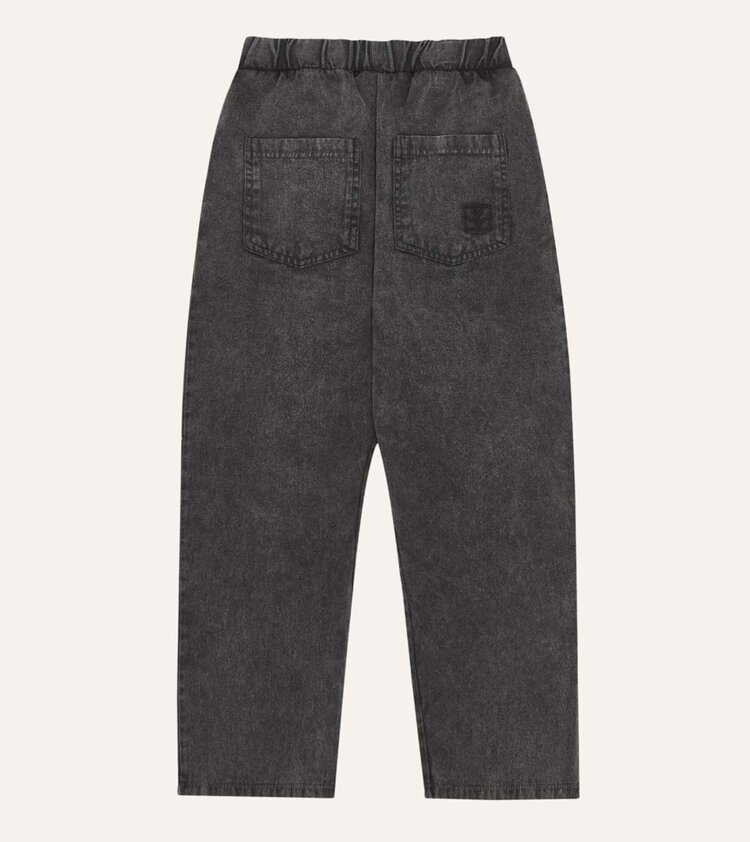 The Campamento Bicolor Patches Denim Trousers