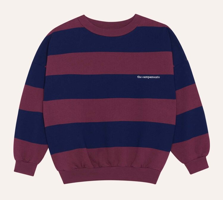 The Campamento Blue Stripes Sweatshirt