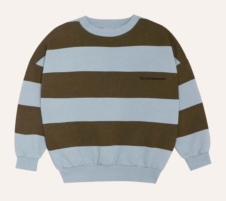 The Campamento Green Stripes Sweatshirt