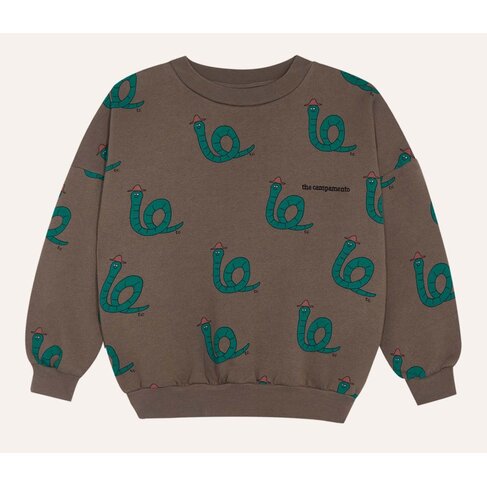 The Campamento Snakes Brown Sweatshirt