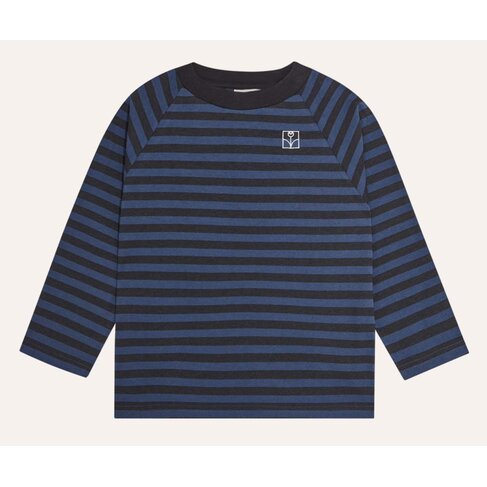 The Campamento Blue and Grey Stripes Tshirt